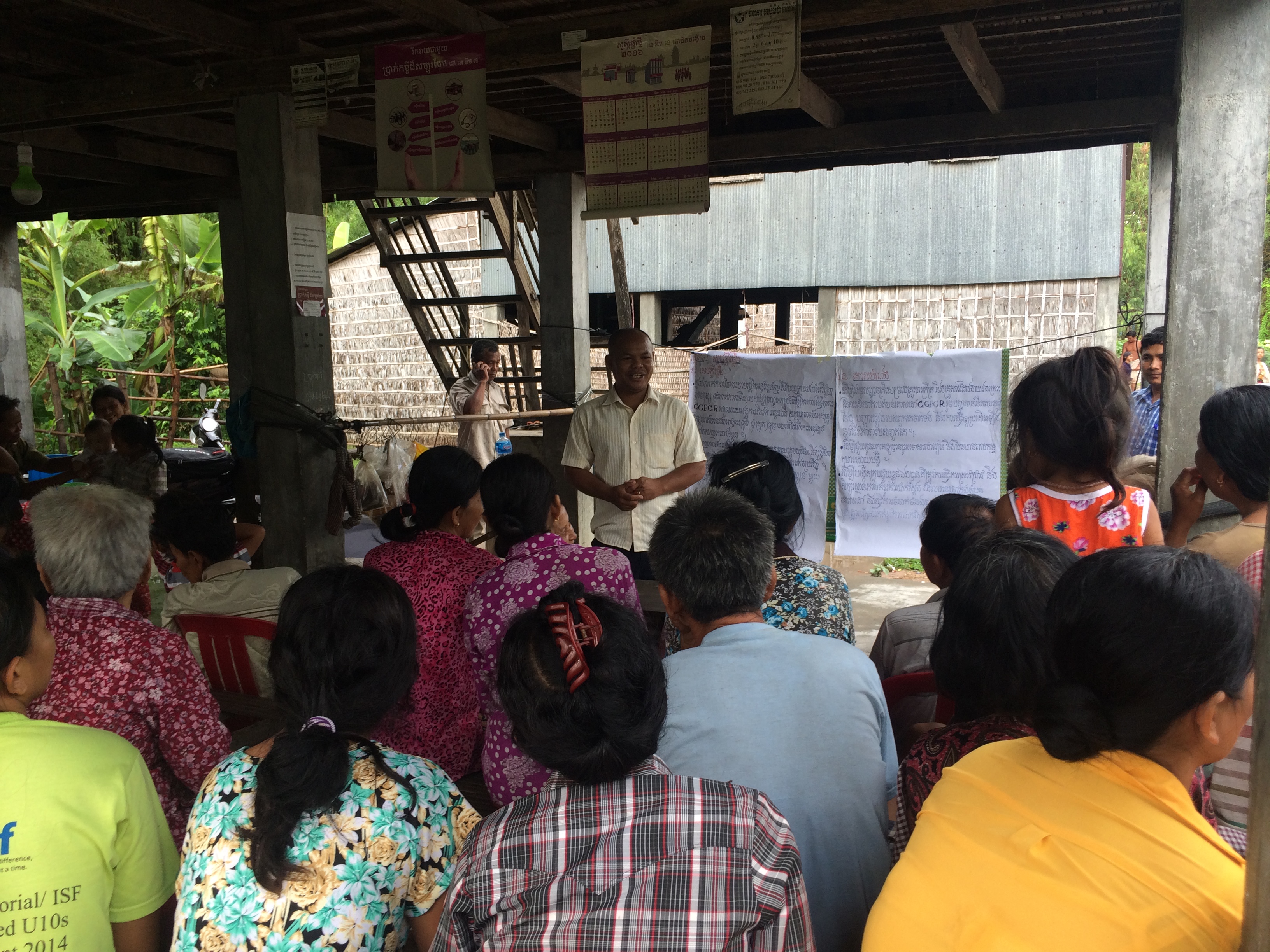 CCPCR's staff coordinated to form SHGs